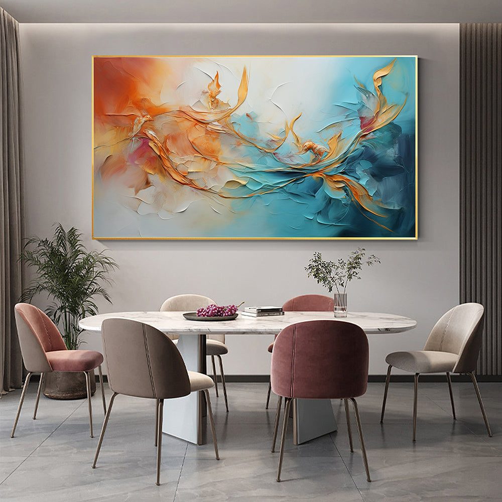 Abstract Flowers Wall Decor