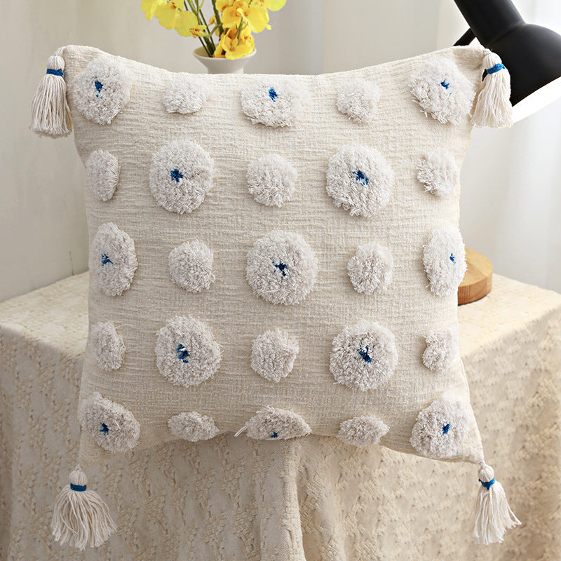 Homestay Style Luxury Tufted Cushion Cover