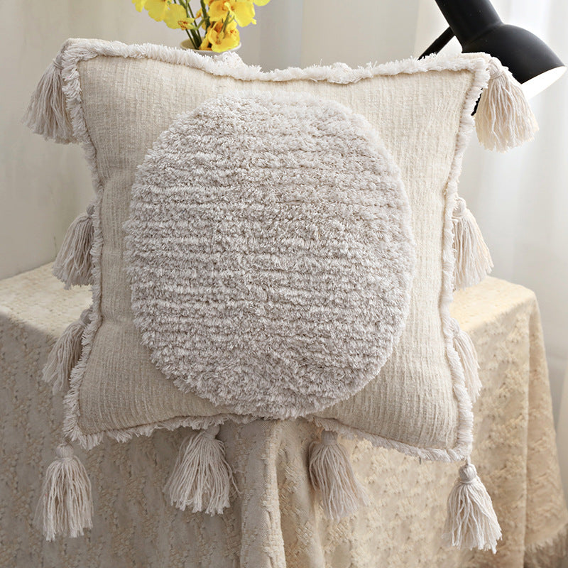 Homestay Style Luxury Tufted Cushion Cover