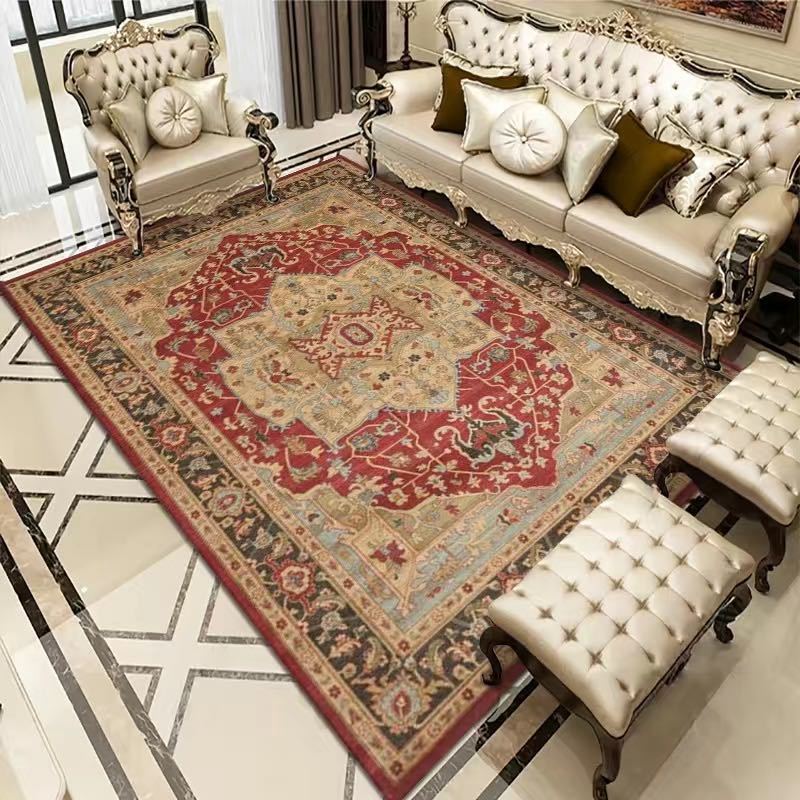 Vintage Bohemian Living Room Rug