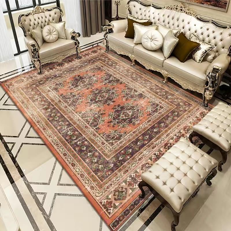 Vintage Bohemian Living Room Rug