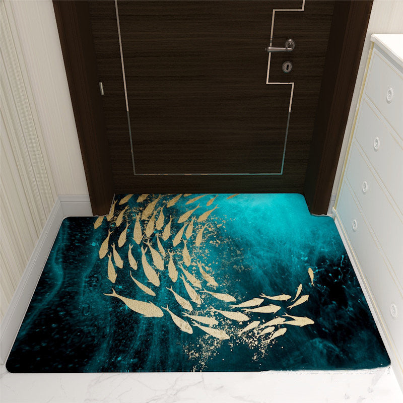 Bathroom Toilet Absorbent Floor Mat