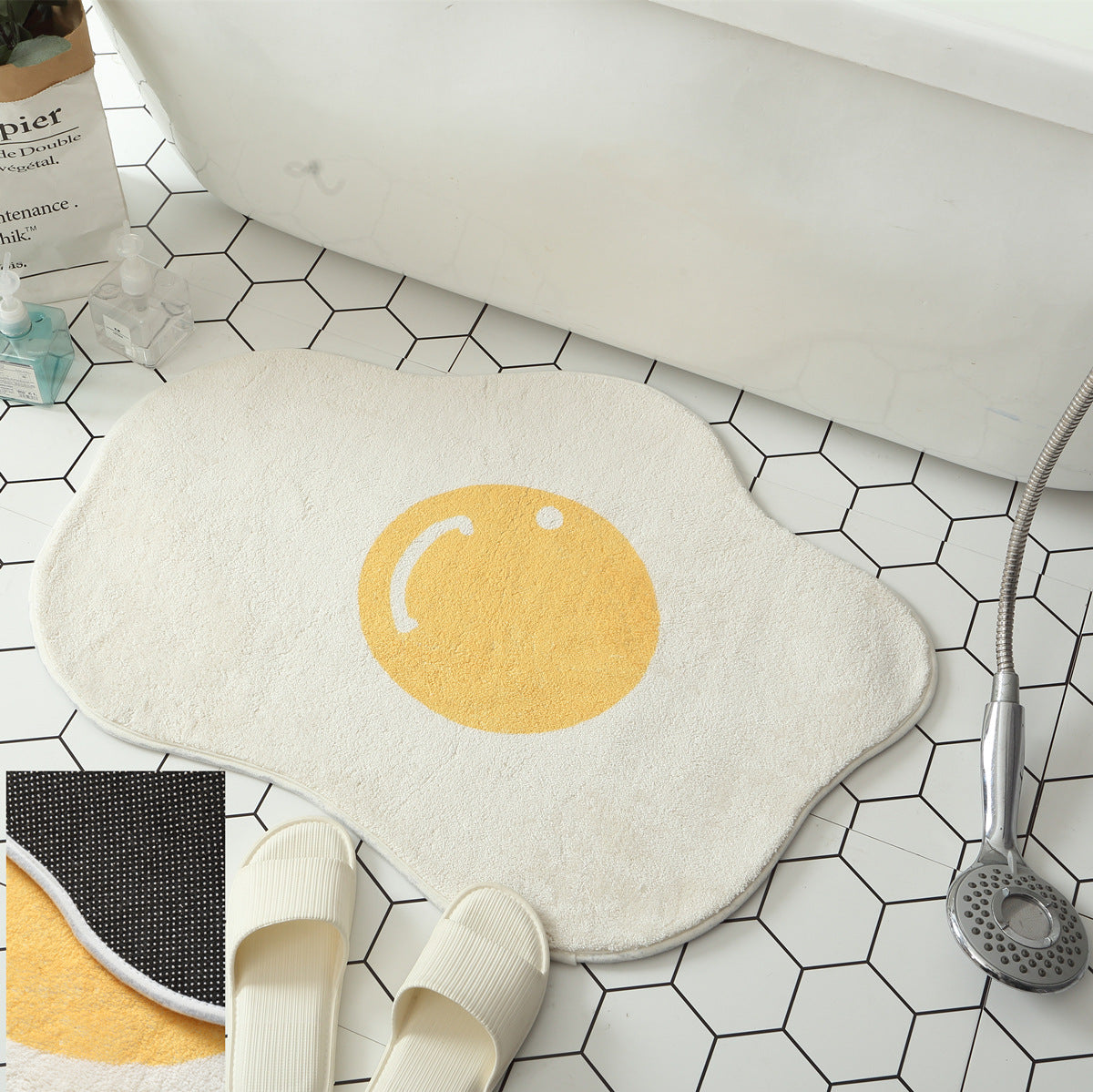 Funny Egg Entrance Carpet Rug