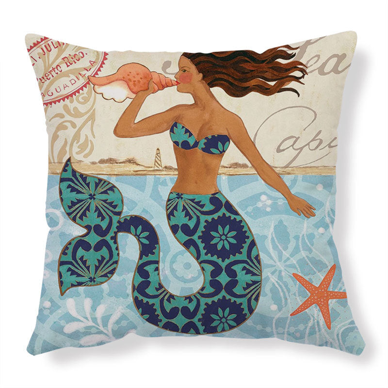 Sea Turtle Printed Pillow Case