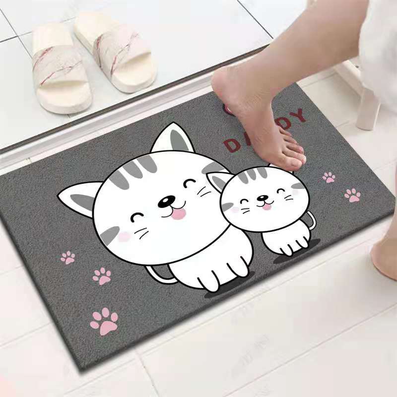 Bathroom Toilet Absorbent Floor Mat