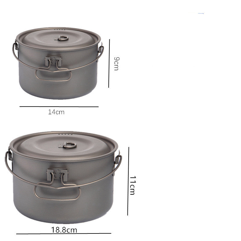 Ultra-Light Foldable Outdoor Camping Cookware